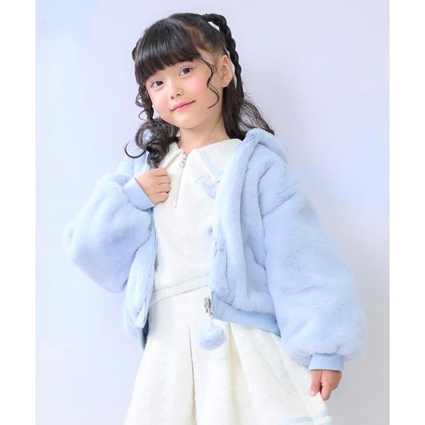 『セール実施中』ZOZO問い合わせ番号:99899607ショップ:NARUMIYA ONLINE，ナルミヤ オンラインブランド:mezzo piano，メゾピアノ商品名:リバーシブル　フェイクファーブルゾンカテゴリ:ジャケット/アウター&g...