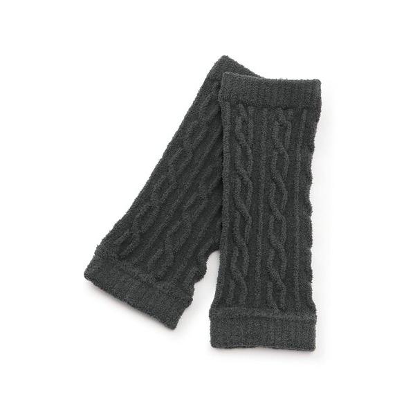 ベビーシューズ もこもこケーブルレッグウォーマー