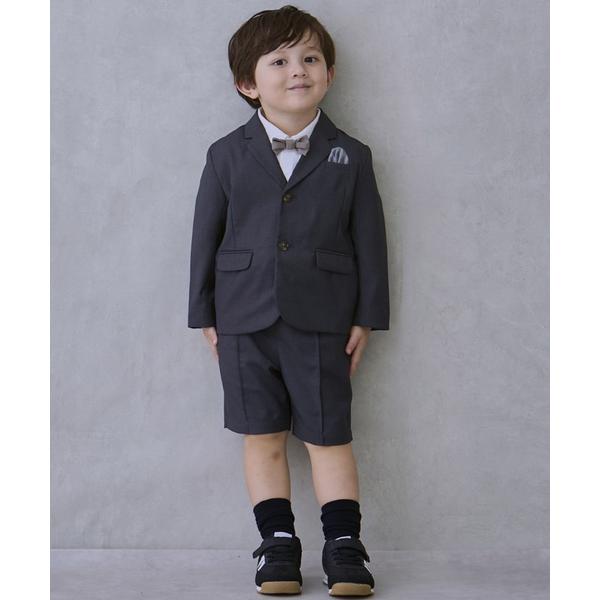 『タイムセール実施中』ZOZO問い合わせ番号:99931314ショップ:petit main，プティマインブランド:petit main，プティマイン商品名:【セミフォーマル】JK+ハーフパンツセットカテゴリ:フォーマルスーツ/小物>...