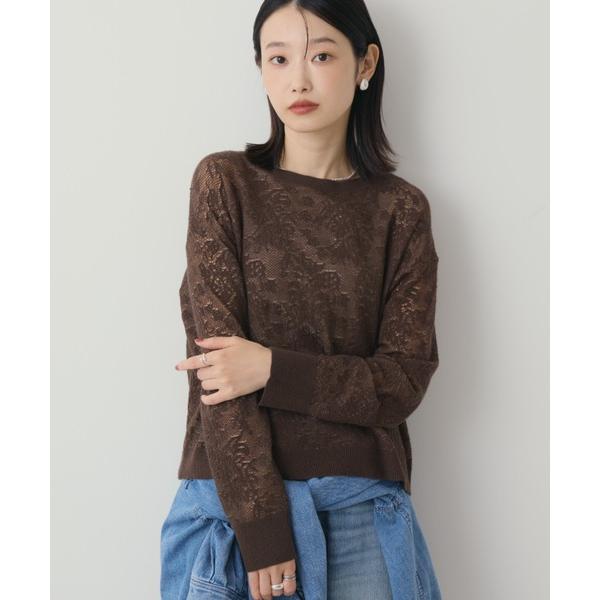 『タイムセール実施中』ZOZO問い合わせ番号:99931722ショップ:AMERICAN HOLIC，アメリカンホリックブランド:AMERICAN HOLIC，アメリカンホリック商品名:レース編みニットプルオーバーカテゴリ:トップス>...