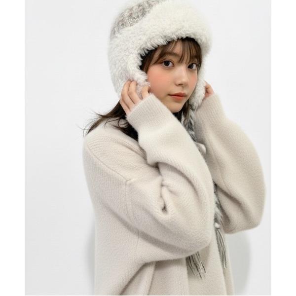 ZOZO問い合わせ番号:99935712ショップ:HIKA，ヒカブランド:HIKA，ヒカ商品名:【HIKA】耳あて付きボーダーニットCAPカテゴリ:帽子>ニットキャップ/ビーニーブランド品番:hika4519素材:アクリル100%カラ...