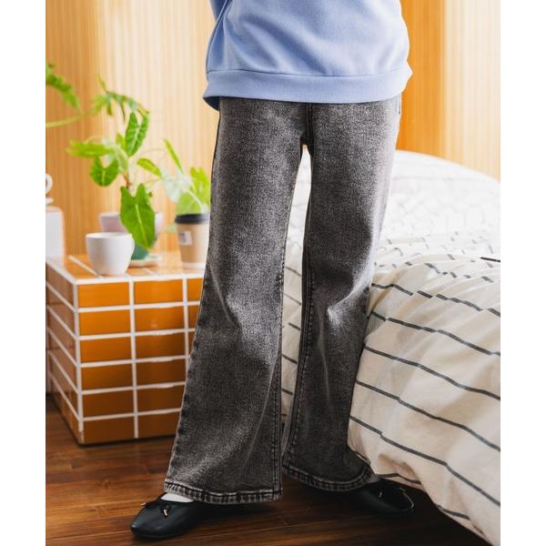 『タイムセール実施中』ZOZO問い合わせ番号:99936143ショップ:GLOBAL WORK，グローバルワークブランド:GLOBAL WORK，グローバルワーク商品名:あったかスゴラクフレアパンツ/581333カテゴリ:パンツ>デニ...