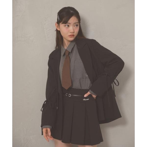 ZOZO問い合わせ番号:99936760ショップ:repipi armario，レピピアルマリオブランド:repipi armario，レピピ アルマリオ，10C REPIPI，ジューシーレピピ商品名:【セレモニー】ソデリボンルーズジャケッ...