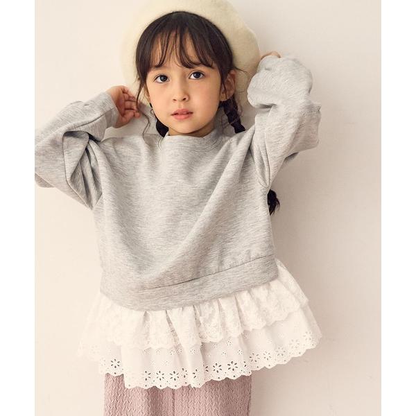 ZOZO問い合わせ番号:99951539ショップ:cross marche，クロスマルシェブランド:Piet，ピエット商品名:裾フリル スウェットプルオーバーカテゴリ:トップス>スウェットブランド品番:210570素材:【本体】ポリエ...