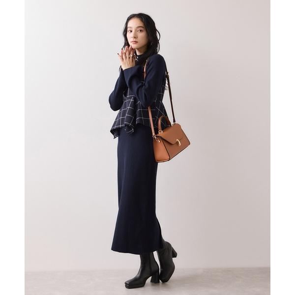 ZOZO問い合わせ番号:99967427ショップ:VIS，ビスブランド:VIS，ビス商品名:ビスチェセットニットワンピースカテゴリ:ワンピース/ドレス>ワンピースブランド品番:2025-B-BVE45050素材:（ワンピース） レーヨ...