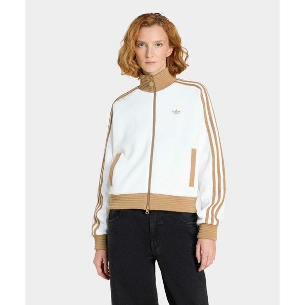 ZOZO問い合わせ番号:99967467ショップ:adidas，アディダスブランド:adidas，アディダス，adidas Originals，アディダスオリジナルス商品名:アディダス オリジナルス ベロア ニット トラックトップ / ジャ...