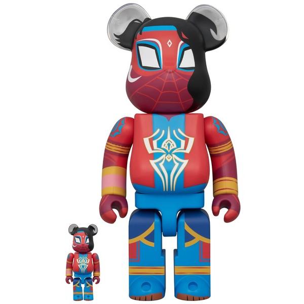 フィギュア BE@RBRICK SPIDER-MAN INDIA 100％ ＆ 400％