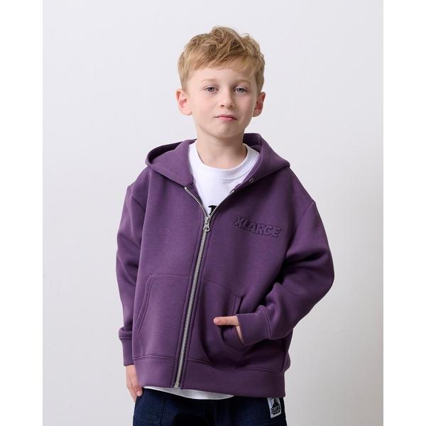 『セール実施中』ZOZO問い合わせ番号:100002361ショップ:X-girl Stages，エックスガール ステージスブランド:XLARGE KIDS，エクストララージキッズ商品名:バックOGダンボールニットジップパーカーカテゴリ:トッ...