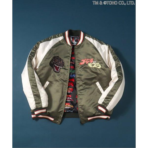 『セール実施中』ZOZO問い合わせ番号:100002750ショップ:F.O.Online Store，エフオーオンラインストアブランド:BREEZE，ブリーズ商品名:【ゴジラ】ゴジラVSリバーシブルスカジャン（大人）カテゴリ:ジャケット/ア...