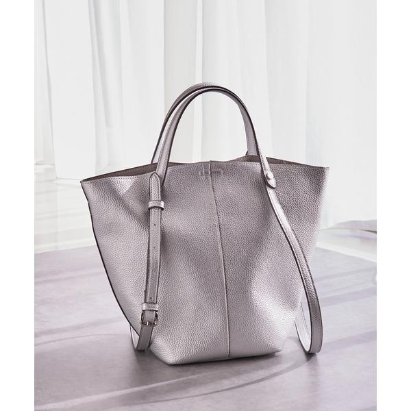 トートバッグ ダブルハンドル　バケットトートバッグ レディース