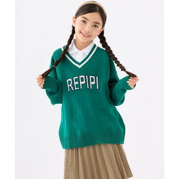 『タイムセール実施中』ZOZO問い合わせ番号:100066569ショップ:Kappa/FILA，カッパ/フィラブランド:repipi armario，レピピ アルマリオ商品名:ルーズカラーセーターカテゴリ:トップス>ニット/セーターブ...