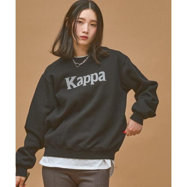 トレーナー スウェット 裏起毛 「Kappa×and ST ウェルネスクラブ」フロントロゴスウェット (ユニセックス) レディース メンズ