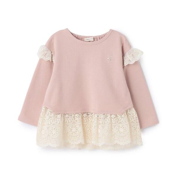 『セール実施中』ZOZO問い合わせ番号:100098028ショップ:sense of wonder，センスオブワンダーブランド:sense of wonder，センスオブワンダー商品名:裾チュールレースチュニックカテゴリ:ワンピース/ドレス...