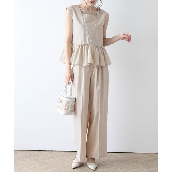 参考価格：8，980円発売時期：2024年06月コンディション：A（使用感なし）数回使用した程度で使用感が感じられないアイテム参考商品名：コットンリネンペプラムセットアップ参考品番：lssess24-379【商品に関する注意事項】・こちらの...