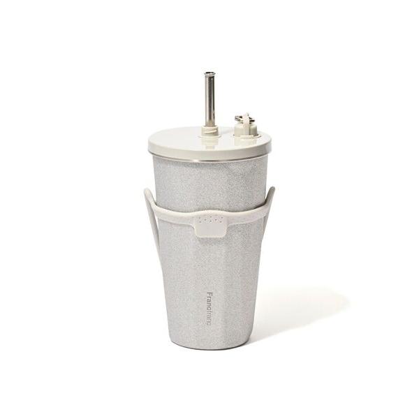 ZOZO問い合わせ番号:100133034ショップ:Francfranc，フランフランブランド:Francfranc，フランフラン商品名:ストロー付きステンレスタンブラー グリッター シルバーカテゴリ:食器/キッチン&gt;グラス/マグカッ...