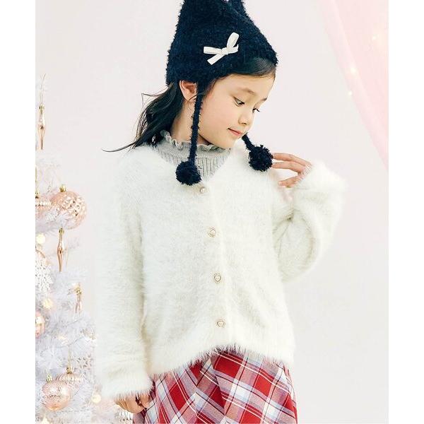 ZOZO問い合わせ番号:100134609ショップ:F.O.Online Store，エフオーオンラインストアブランド:apres les cours，アプレレクール商品名:【ジュニア対応】ラメシャギーカーディガンカテゴリ:トップス>...