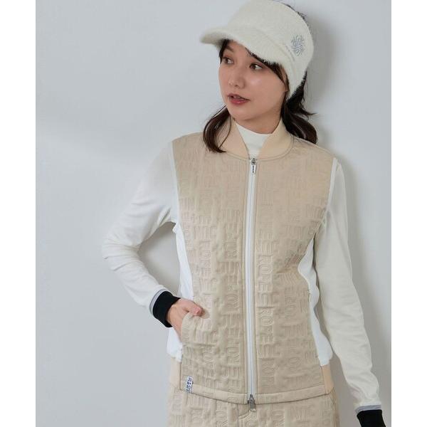 『タイムセール実施中』ZOZO問い合わせ番号:100135260ショップ:ROPE'，ロぺブランド:JUN&amp;ROPE'，ジュンアンドロペ商品名:ピンソニック中綿ベスト/防風・撥水//Oggi掲載カテゴリ:ジャケット/アウター>...