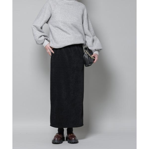 ZOZO問い合わせ番号:100138037ショップ:NANO universe，ナノユニバースブランド:NANO universe，ナノユニバース商品名:起毛リブカットタイトロングスカートカテゴリ:スカート>スカートブランド品番:66...