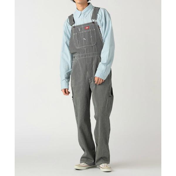 オーバーオール サロペット Dickies/ディッキーズ ヒッコリーオーバーオール/サロペット/デニムサロペット メンズ