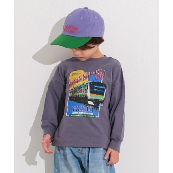 tシャツ JR湘南新宿ラインプリントロンT キッズ 子供服 男の子 女の子