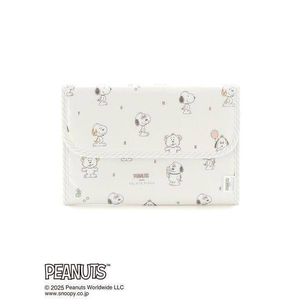 ZOZO問い合わせ番号:100170732ショップ:gelato pique，ジェラート　ピケブランド:gelato pique，ジェラートピケ商品名:【PEANUTS PUPPIES】総柄母子手帳ケースLカテゴリ:ママ＆ベビー>マタ...