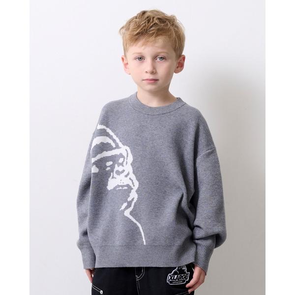 『セール実施中』ZOZO問い合わせ番号:100172585ショップ:X-girl Stages，エックスガール ステージスブランド:XLARGE KIDS，エクストララージキッズ商品名:OGフェイスニットプルオーバーカテゴリ:トップス&gt...