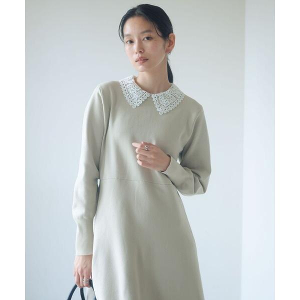 ZOZO問い合わせ番号:100174029ショップ:green label relaxing，グリーンレーベル リラクシングブランド:green label relaxing，グリーンレーベルリラクシング商品名:エリレース 2WAY ニット...