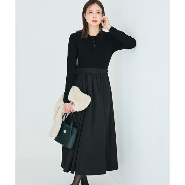 『セール実施中』ZOZO問い合わせ番号:100174715ショップ:coca，コカブランド:coca（coca），コカ商品名:ポロニットドッキングワンピースカテゴリ:ワンピース/ドレス>ワンピースブランド品番:66-250540003...