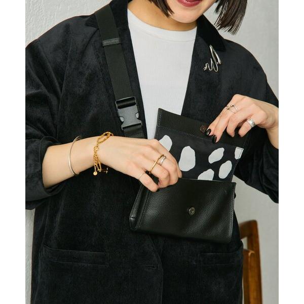 ZOZO問い合わせ番号:100174789ショップ:ear PAPILLONNER，イア パピヨネブランド:ear PAPILLONNER，イアパピヨネ商品名:《インフルエンサーuchida企画/本革》ミニワイドテープショルダーバッグカテゴ...