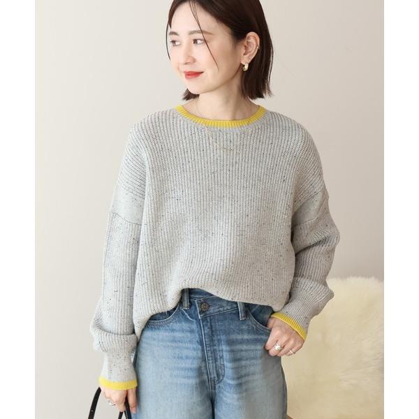 『タイムセール実施中』ZOZO問い合わせ番号:100178927ショップ:AMERICAN HOLIC，アメリカンホリックブランド:AMERICAN HOLIC，アメリカンホリック商品名:【WEB限定】配色ラインニットプルオーバーカテゴリ:...