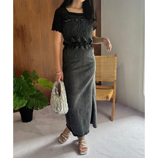 『タイムセール実施中』参考価格：8，250円発売時期：2024年06月コンディション：A（使用感なし）数回使用した程度で使用感が感じられないアイテム参考商品名：【OTONA NICE】マルチway/ビスチェセットストレッチスカート参考品番：...