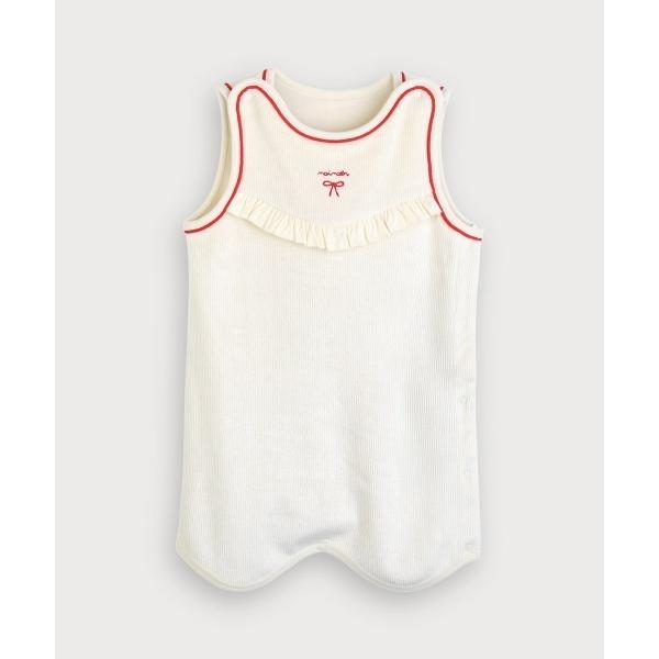 『セール実施中』※このアイテムは返品・交換対象外商品です。ZOZO問い合わせ番号:100225034ショップ:moimoln，モイモルンブランド:moimoln，モイモルン商品名:ベロアポイントリボンロング丈スリーパーカテゴリ:ママ＆ベビー...