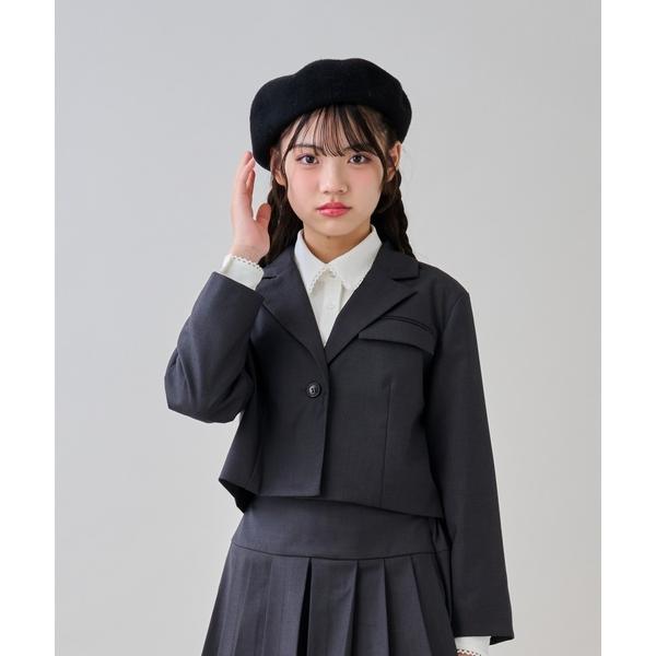 『セール実施中』ZOZO問い合わせ番号:100308275ショップ:NARUMIYA ONLINE，ナルミヤ オンラインブランド:by LOVEiT，バイラビット商品名:【卒服】クロップドジャケットカテゴリ:フォーマルスーツ/小物>ス...