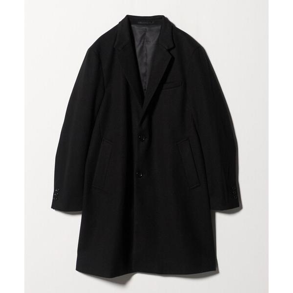 チェスターコート コート ニットメルトン シングルチェスターコート「A DAY IN THE LIFE」 メンズ