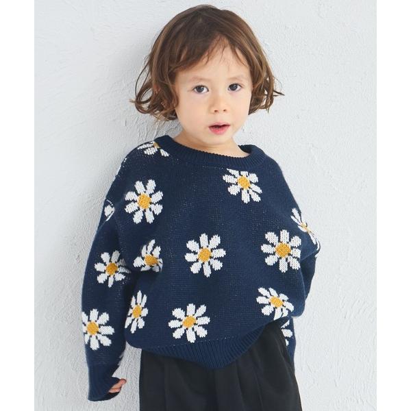 『セール実施中』ZOZO問い合わせ番号:100345657ショップ:pairmanon，ペアマノンブランド:pairmanon，ペアマノン，coucou manon，ククゥ マノン商品名:ユニセックス フラワージャガード 総柄 ニットカテゴ...