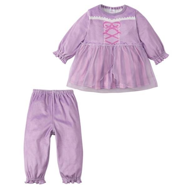 ※このアイテムは返品・交換対象外商品です。ZOZO問い合わせ番号:100345769ショップ:nissen，ニッセンブランド:QUNTSTYLE，キュントスタイル商品名:【ディズニープリンセス】ミンクフリース　ドレス風長袖パジャマカテゴリ:...