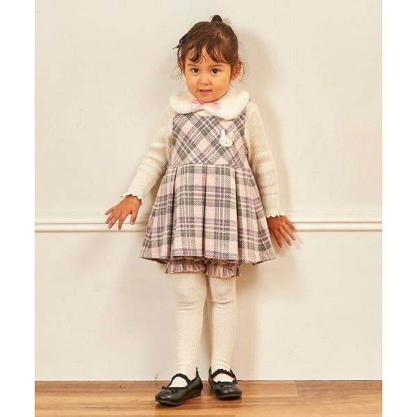 ※このアイテムは返品・交換対象外商品です。ZOZO問い合わせ番号:100346398ショップ:KP，ケーピーブランド:KP，ケーピー商品名:Wジャカードチェック ベビーセット 【ティペット付き】カテゴリ:ママ＆ベビー>その他ベビーウェ...