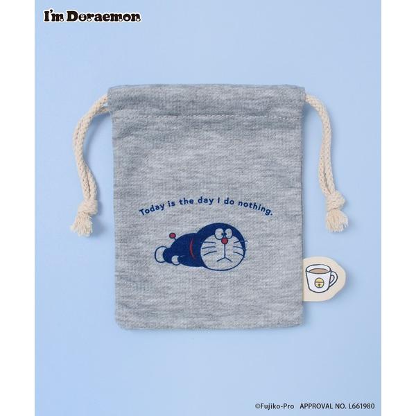 ポーチ I’M DORAEMON/スウェット巾着 レディース メンズ