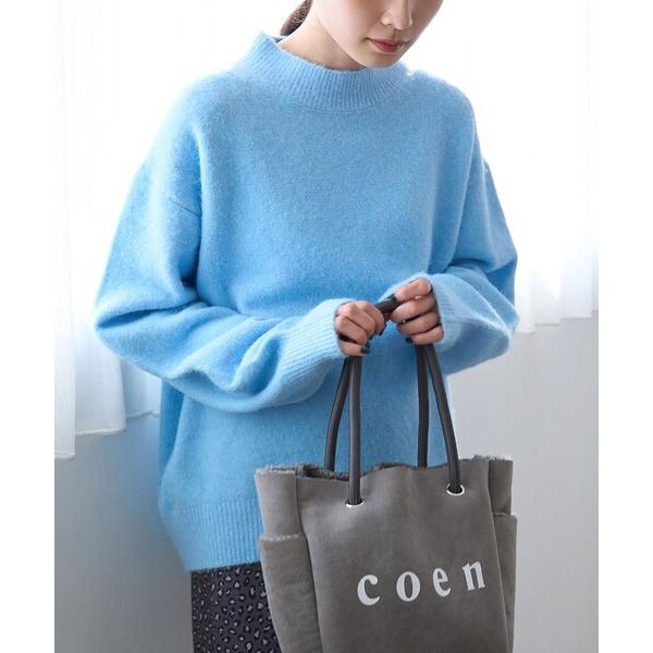 『タイムセール実施中』ZOZO問い合わせ番号:100347704ショップ:coen，コーエンブランド:coen，コーエン商品名:フラッフィーモックネック ウォッシャブルニット（WEB限定カラーあり）カテゴリ:トップス>ニット/セーター...