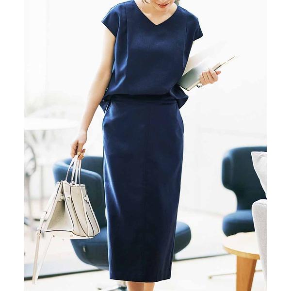 『セール実施中』参考価格：6，490円発売時期：2022年05月コンディション：C（やや使用感あり）使用感があり、やや気になる傷や汚れがあるアイテム全体的：汚れ参考商品名：抗菌防臭＆ＵＶカットがうれしい　着まわし便利なリネン見え素材のこなれ...