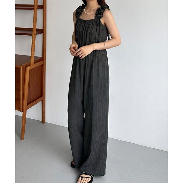 『セール実施中』参考価格：7，759円発売時期：2024年07月コンディション：S（新品同様）タグ付きの未使用、または新品同様のアイテム付属品：タグ参考商品名：ギャザーショルダーオールインワン[高身長サイズMT/低身長サイズS有り]参考品番...