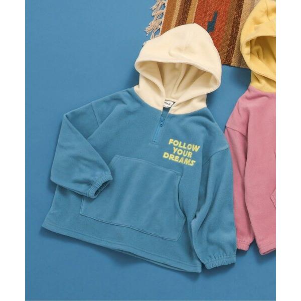 『セール実施中』ZOZO問い合わせ番号:100378270ショップ:F.O.Online Store，エフオーオンラインストアブランド:BREEZE，ブリーズ商品名:フード配色フリースパーカー_ジュニア対応カテゴリ:トップス>パーカー...