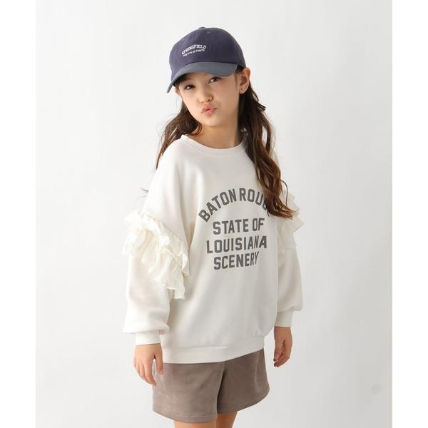 『セール実施中』ZOZO問い合わせ番号:100381018ショップ:GLOBAL WORK，グローバルワークブランド:GLOBAL WORK，グローバルワーク商品名:あったか乾きやすいフリルスウェット/608330カテゴリ:トップス>...