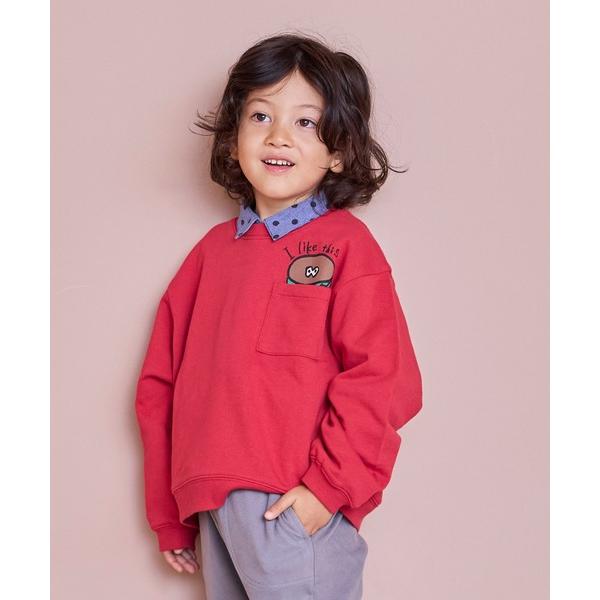 ZOZO問い合わせ番号:100381791ショップ:MARKEY'S，マーキーズブランド:MARKEY'S，マーキーズ商品名:ポケットひょっこりトレーナーカテゴリ:トップス>スウェットブランド品番:0010352044素材:[本体:綿...