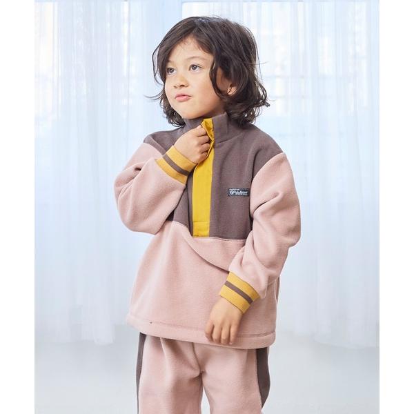 ZOZO問い合わせ番号:100381899ショップ:MARKEY'S，マーキーズブランド:Life Support Products，ライフサポートプロダクツ，MARKEY'S，マーキーズ商品名:フリースツートンハーフジップトレーナ−カテゴ...