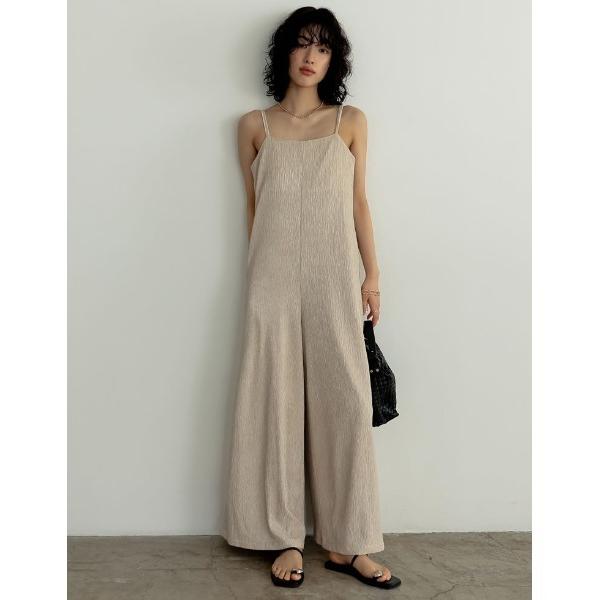 『セール実施中』参考価格：5，998円発売時期：2024年05月コンディション：C（やや使用感あり）使用感があり、やや気になる傷や汚れがあるアイテム全体的：保管上のにおい参考商品名：[低身長/高身長サイズ有]ベアルーズキャミオールインワン参...