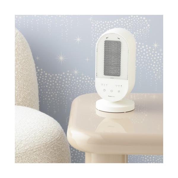 ZOZO問い合わせ番号:100412769ショップ:Francfranc，フランフランブランド:Francfranc，フランフラン商品名:【速暖】ミニクイックヒーター ホワイトカテゴリ:PC・スマホグッズ/家電>生活家電ブランド品番:...