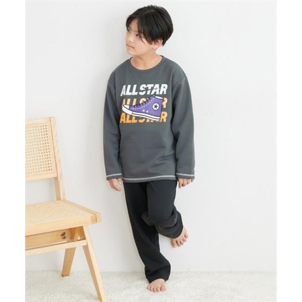 『タイムセール実施中』ZOZO問い合わせ番号:100413585ショップ:nissen，ニッセンブランド:CONVERSE，コンバース，QUNTSTYLE，キュントスタイル商品名:【CONVERSE（コンバース）】裏起毛長袖パジャマカテゴリ...