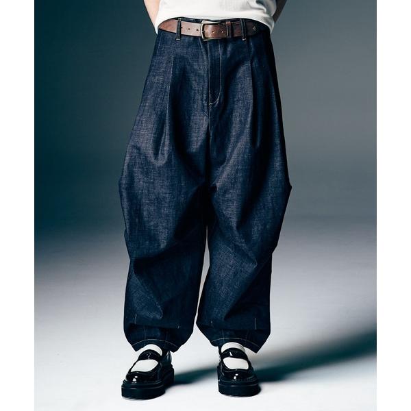 ワイドパンツ パンツ Crossover Tuck Pants / クロスオーバータックパンツ メンズ レディース