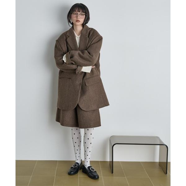 パンツ ヘリテージタックハーフパンツ レディース